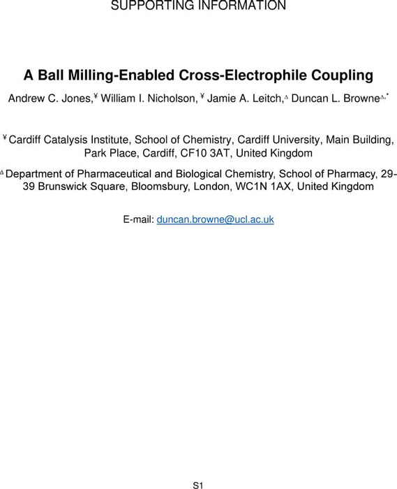 Thumbnail image of Cross Electrophile Supporting Information.pdf