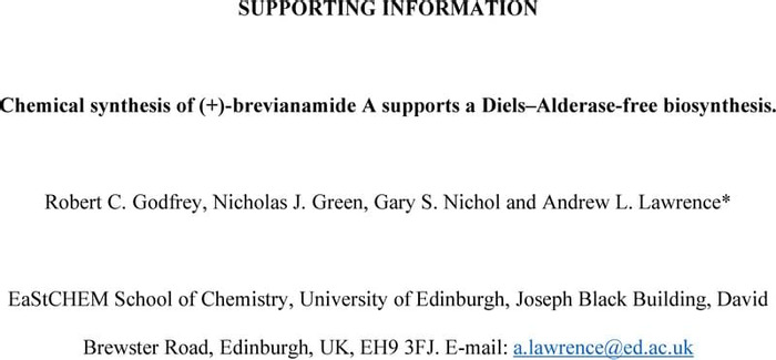 Thumbnail image of Brevianamide A - SI.pdf