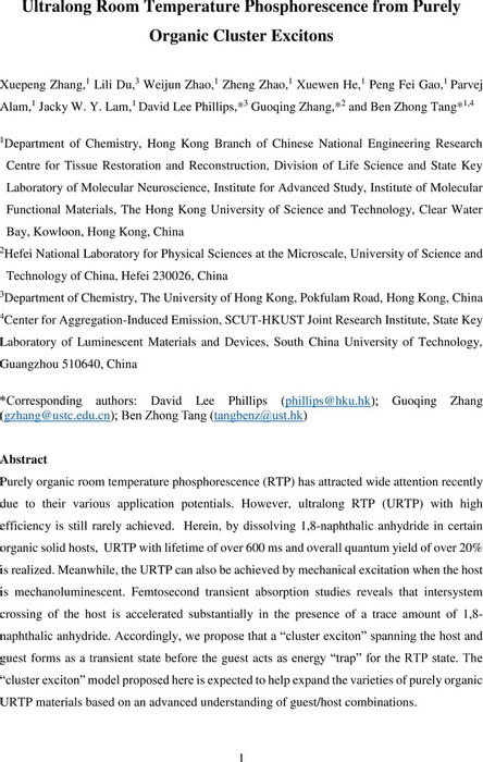 Thumbnail image of URTP from Cluster Exciton-Manuscript.pdf