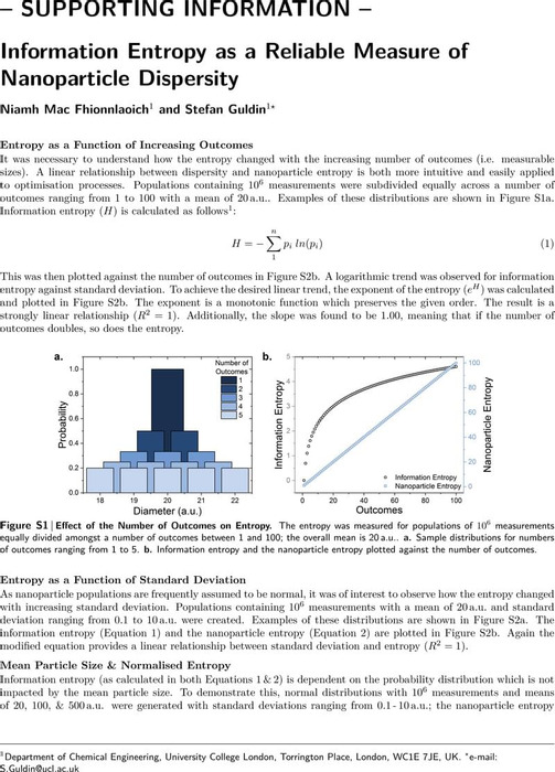 Thumbnail image of MacFhionnlaoich et al_Information entropy for nanoparticle dispersity_SI.pdf
