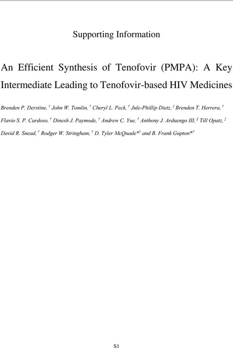 Thumbnail image of An_Efficient_Synthesis_of_Tenofovir_(PMPA)_Derstine_McQuade_Gupton_SI_02252020.pdf