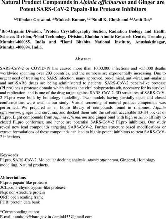 Thumbnail image of SARS-CoV-2-PLpro-NPinhibitors-V1.pdf