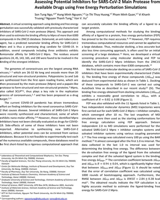 Image Trương Văn Minh image beautiful image beautiful image beautiful image beautiful image beautiful image beautiful image beautiful image beautiful image beautiful - Assessing Potential Inhibitors for SARS-CoV-2 Main Protease from ...