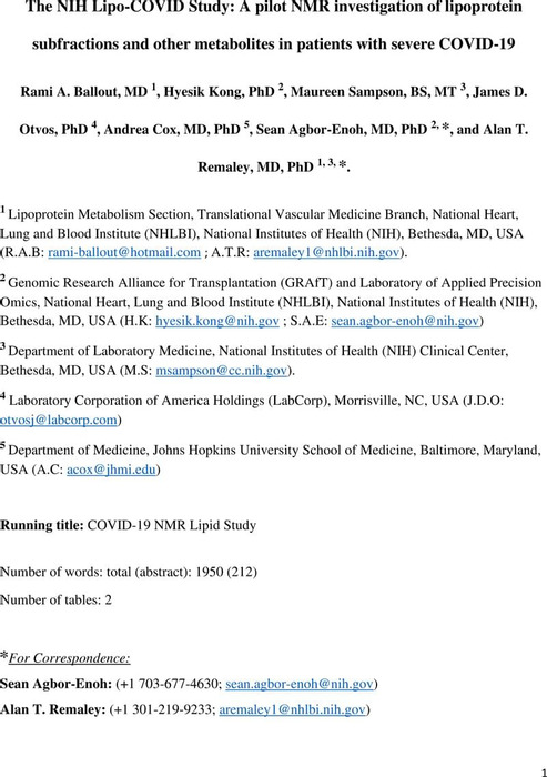 Thumbnail image of NIH LipoCOVID Study - Manuscript - July 7th 2021.pdf