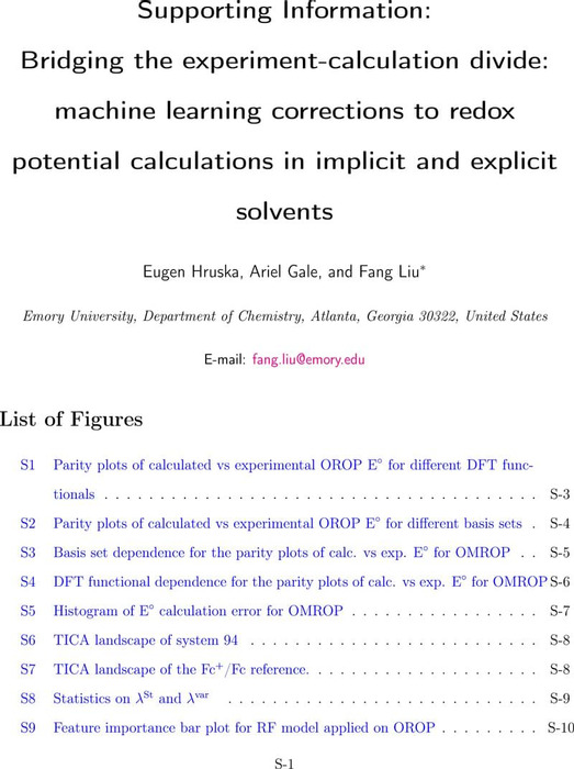 Thumbnail image of SI Bridging the experiment-calculation divide machine learning corrections to redox potential calculations in implicit and explicit solvent models.pdf