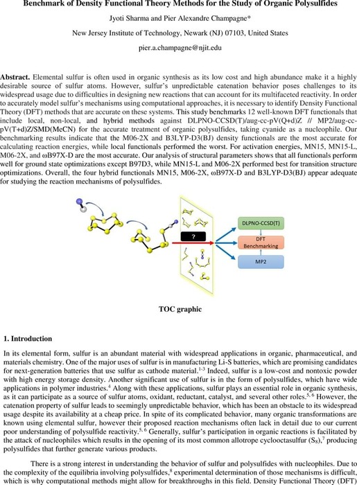Thumbnail image of ChemRxiv Polysulfide DFT benchmark article.pdf