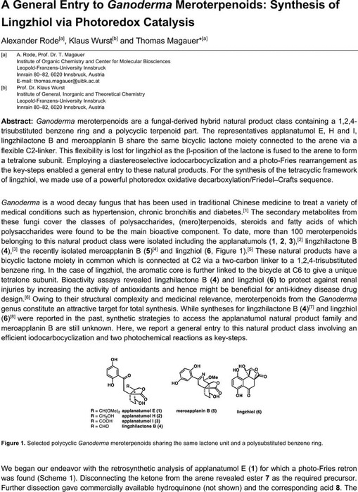 Thumbnail image of Chemrxiv_A General Entry to Ganoderma Meroterpenoids_2022.pdf