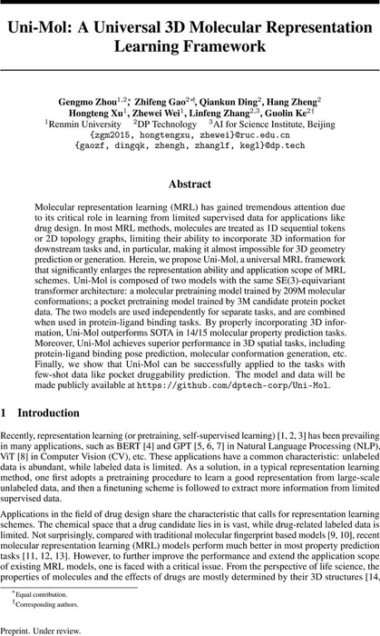 Thumbnail image of Uni_Mol__A_Universal_3D_Molecular_Representation_Learning_Framework-4.pdf