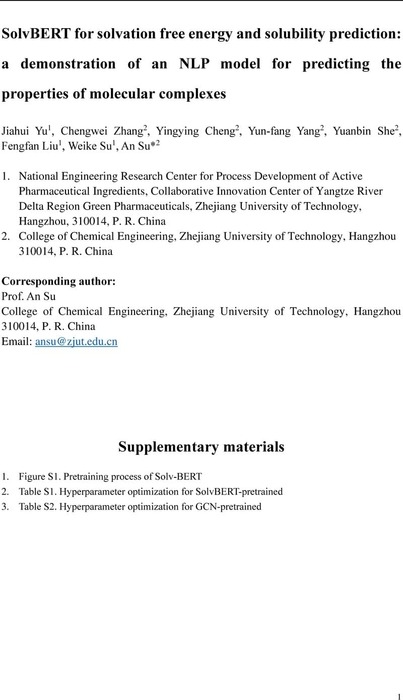 Thumbnail image of 072722 Solv-BERT for ChemRxiv-Supplementary Materials.pdf