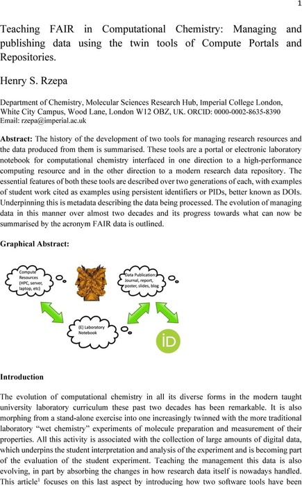 Thumbnail image of Teaching FAIR in Computational Chemistry.pdf
