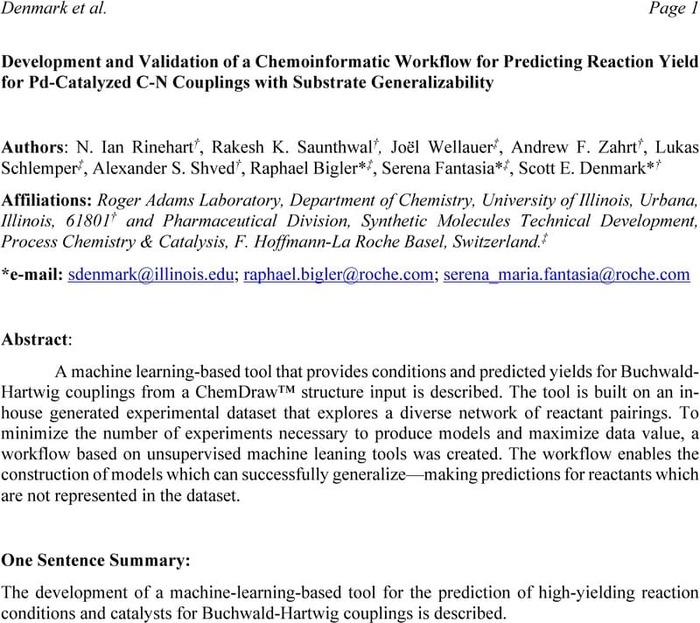 Thumbnail image of Predicting Buchwald-Hartwig Couplings-text-final.pdf