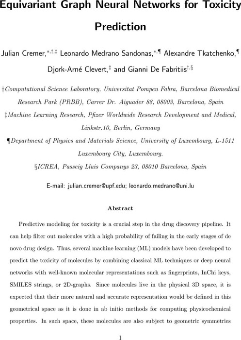 Machine Learning Toxicity Prediction: Latest Advances by Toxicity