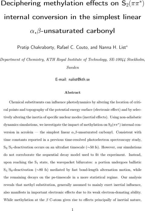 Deciphering methylation effects on S2(pp*) internal conversion in the 