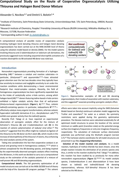 Computational and Theoretical Chemistry Group (@ctcgunab) / X