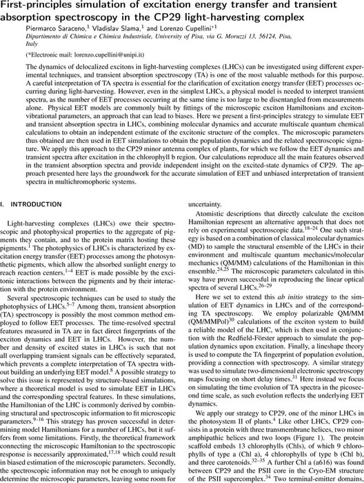 First-principles simulation of excitation energy transfer and transient ...