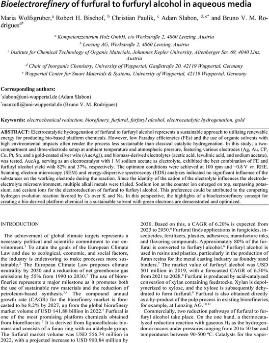 https://chemrxiv.org/engage/api-gateway/chemrxiv/assets/orp/resource/item/657c10d366c13817293a9e21/largeThumb/bioelectrorefinery-of-furfural-to-furfuryl-alcohol-in-aqueous-media.jpg