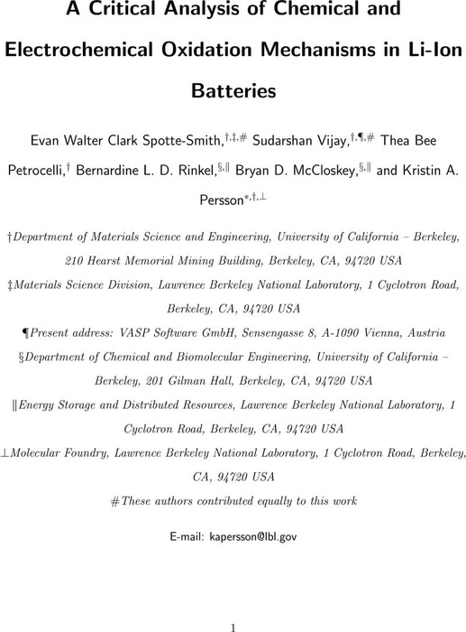 A Critical Analysis Of Chemical And Electrochemical Oxidation ...